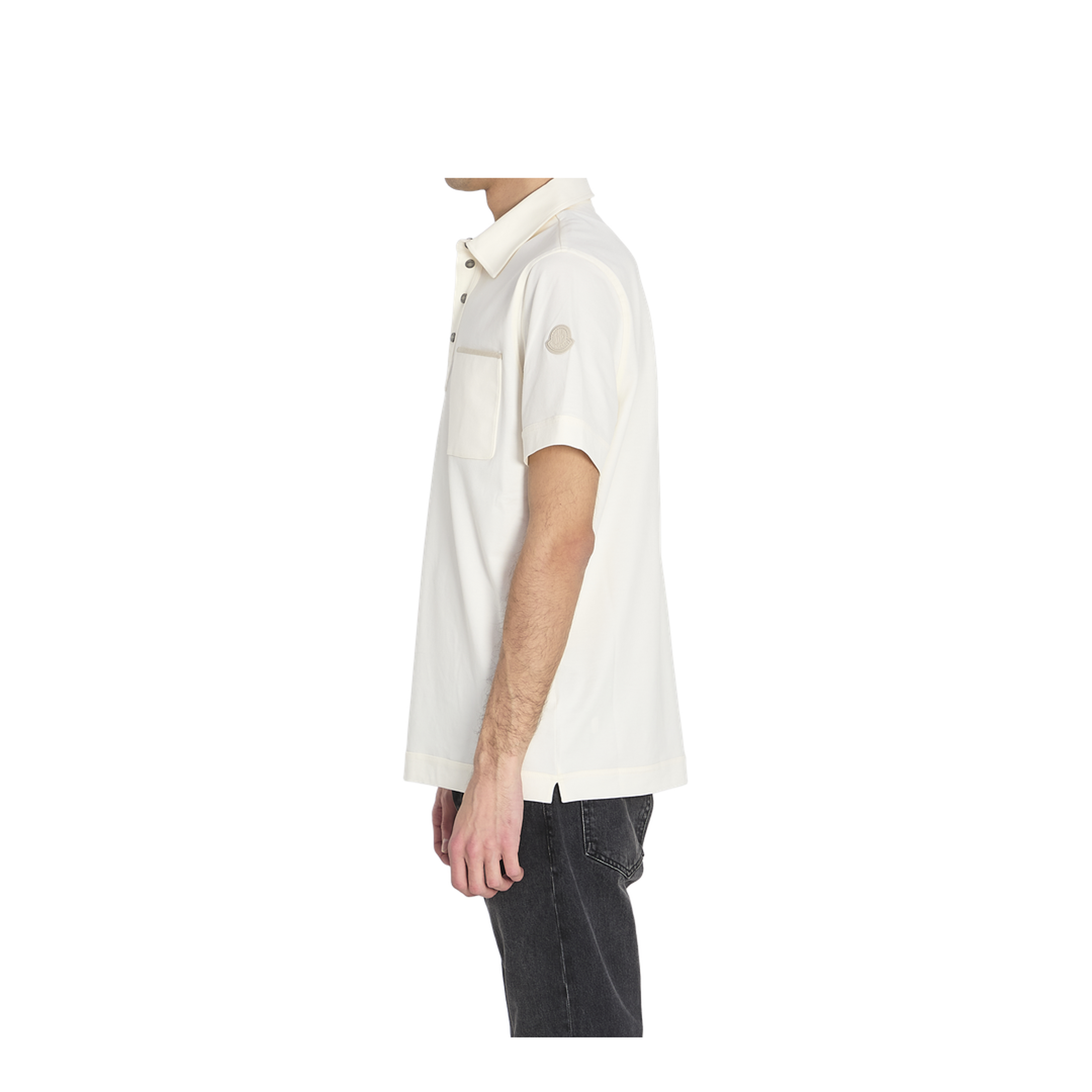 Polo Shirt in Stretch Cotton Piqué - Image 3