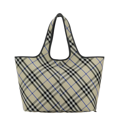 Medium Checked Tote Bag - Image 1