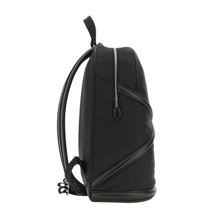 Black Nylon Harness Backpack - Image 3