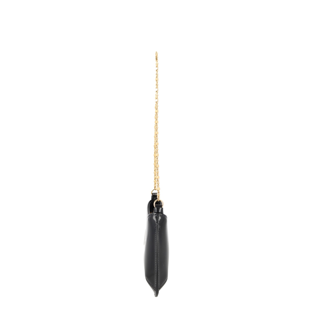 Le Petit Bisou Chaîne Calf Leather Shoulder Bag - Black - Image 6