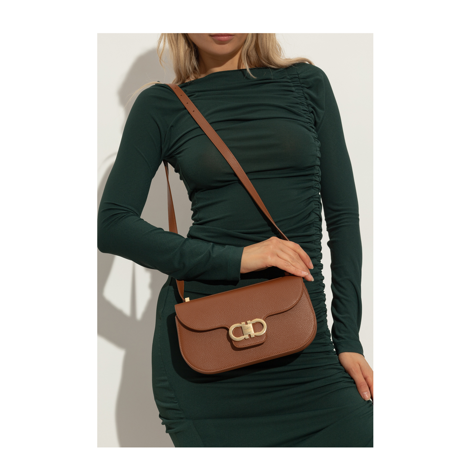 Leather Shoulder Bag - Image 2