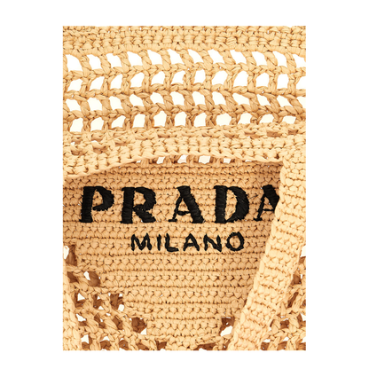 Logo Woven Fabric Shopping Bag - Image 4