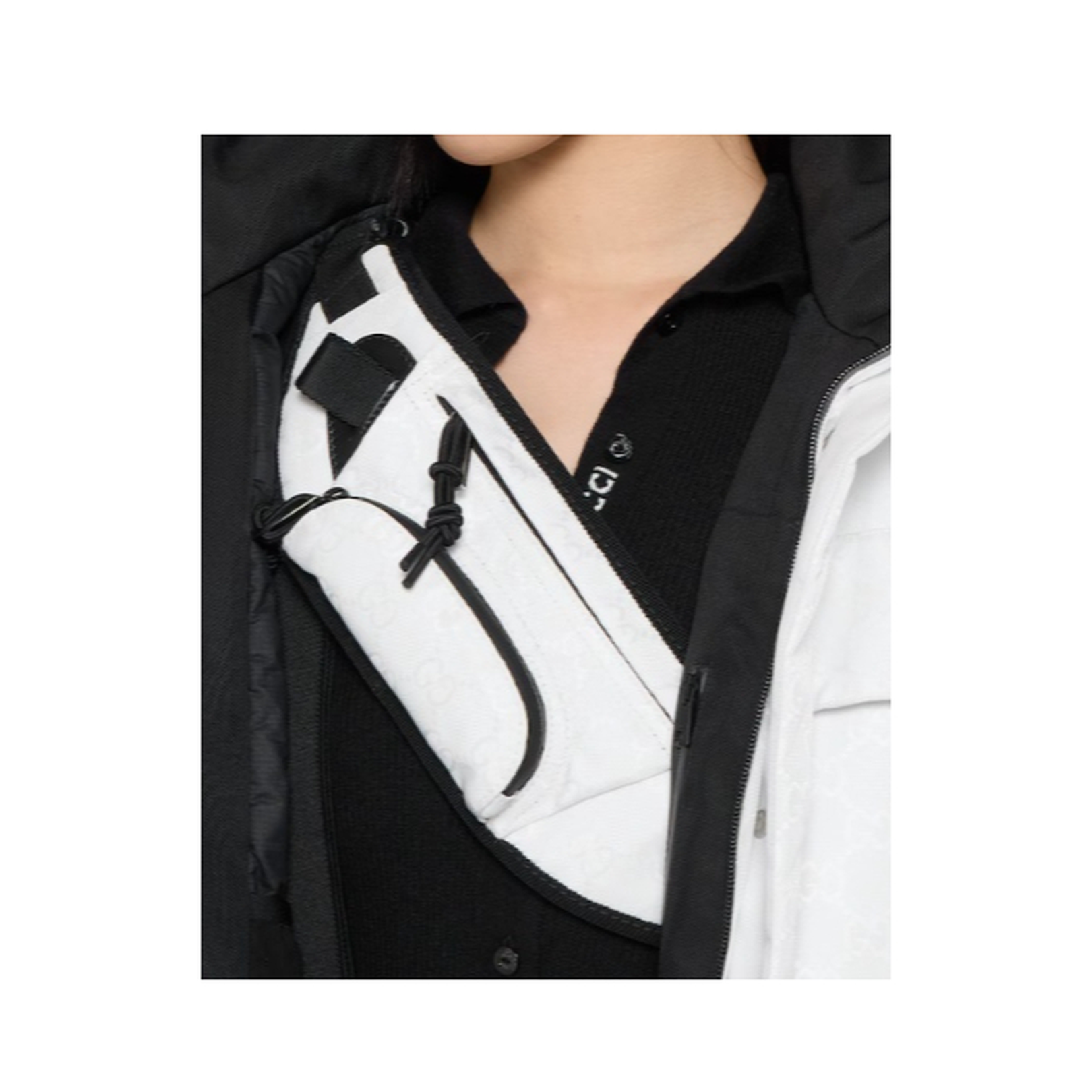 Large Belt Bag White - Image 5