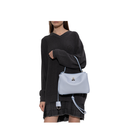 Rodeo Small Calfskin Handbag - Cloudy Blue - Image 2