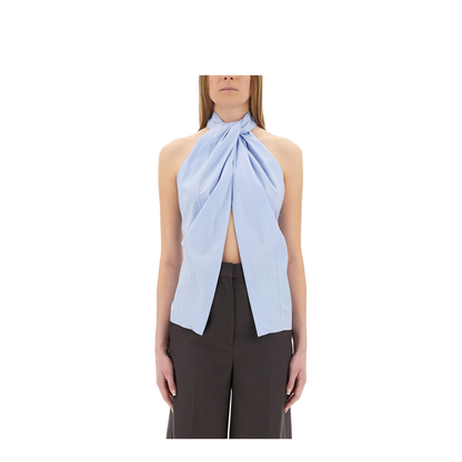 Sleeveless Top with Panel - Image 1