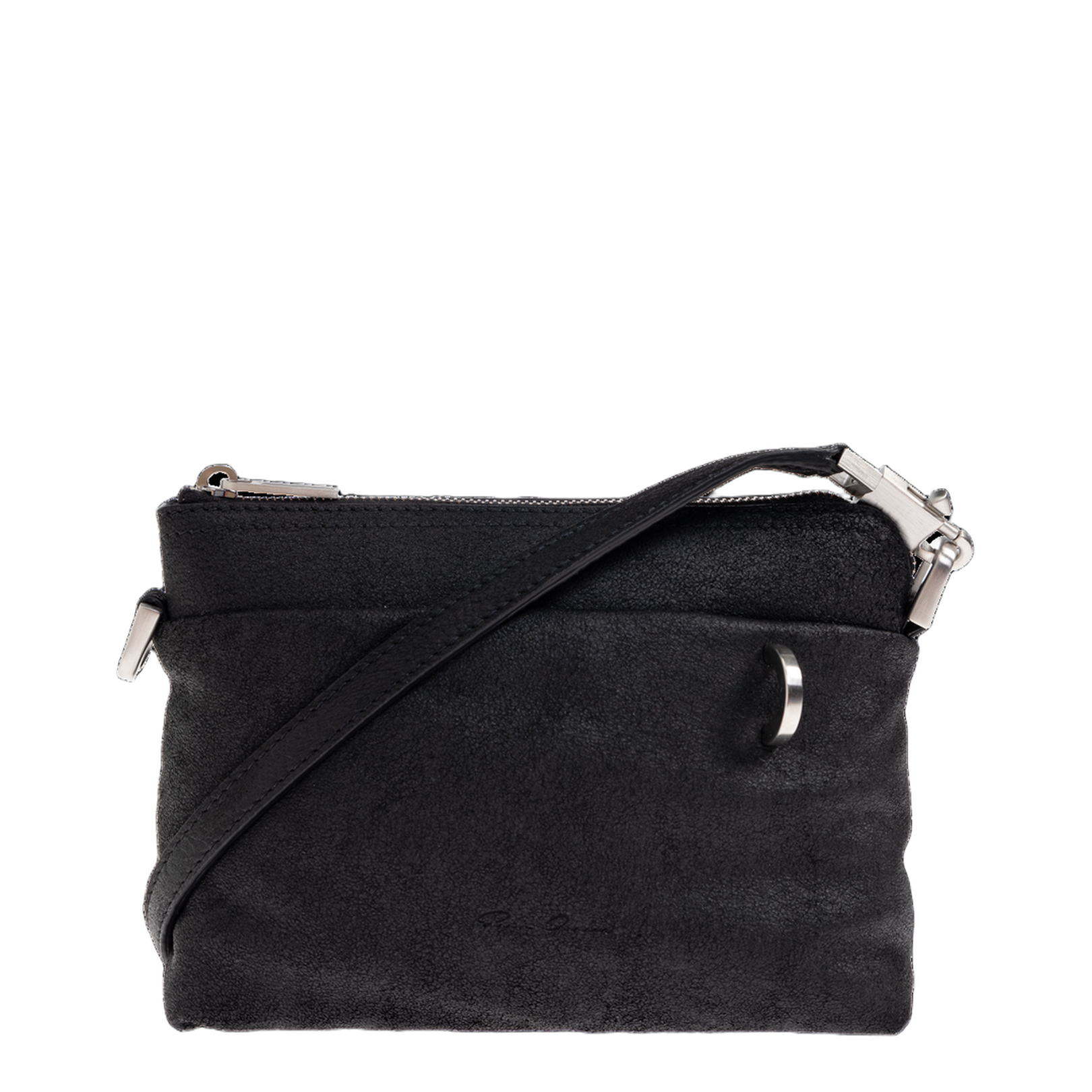 Small Adri Sling Bag Leather Black - Image 1