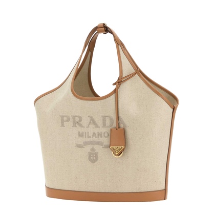 Sand Canvas Handbag - Image 4