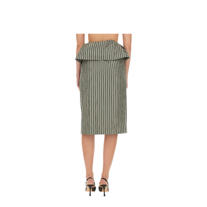 Striped Midi Skirt - Image 3