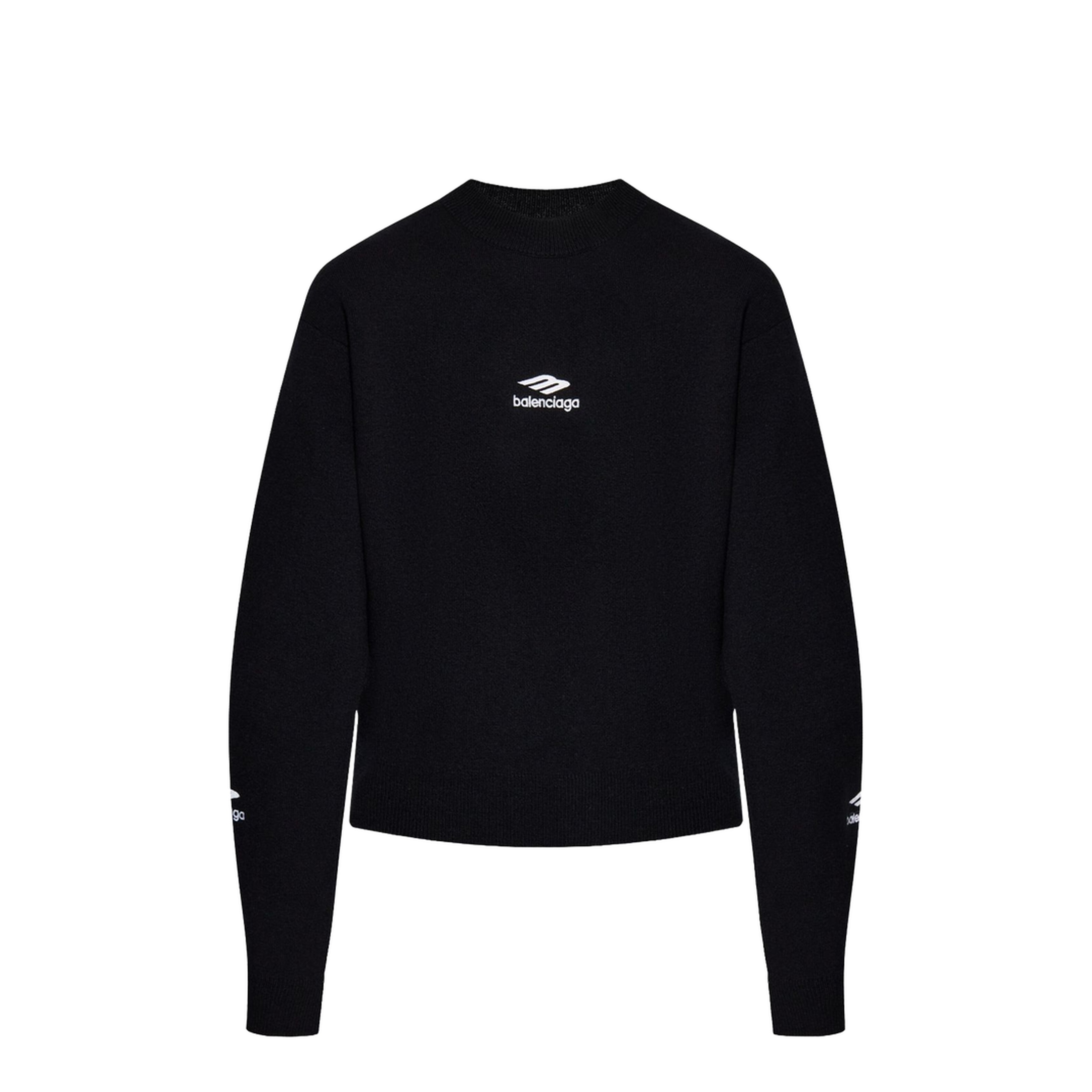 Wool Knitted Ski Crewneck - Image 3