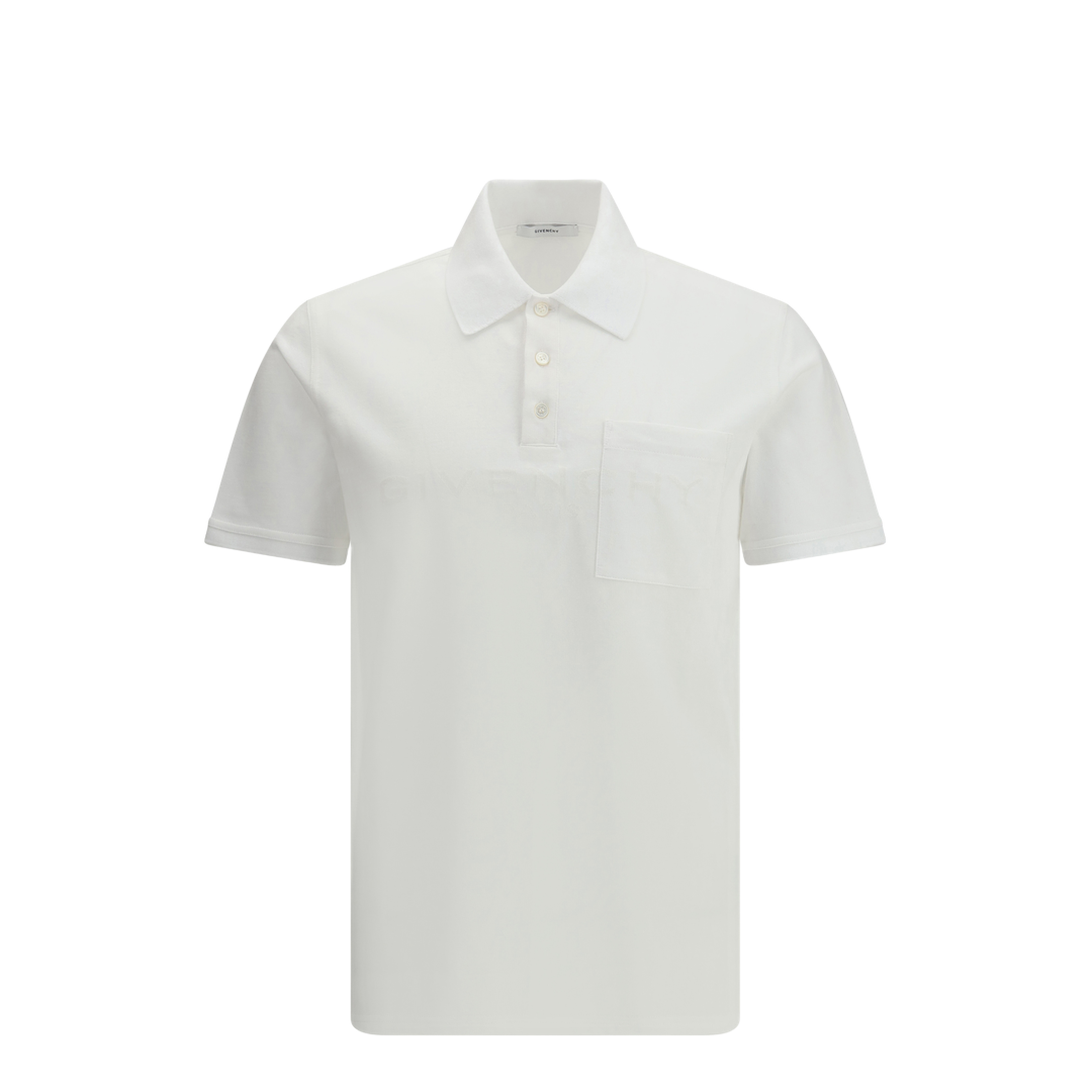 Cotton Polo with Logo - Image 1
