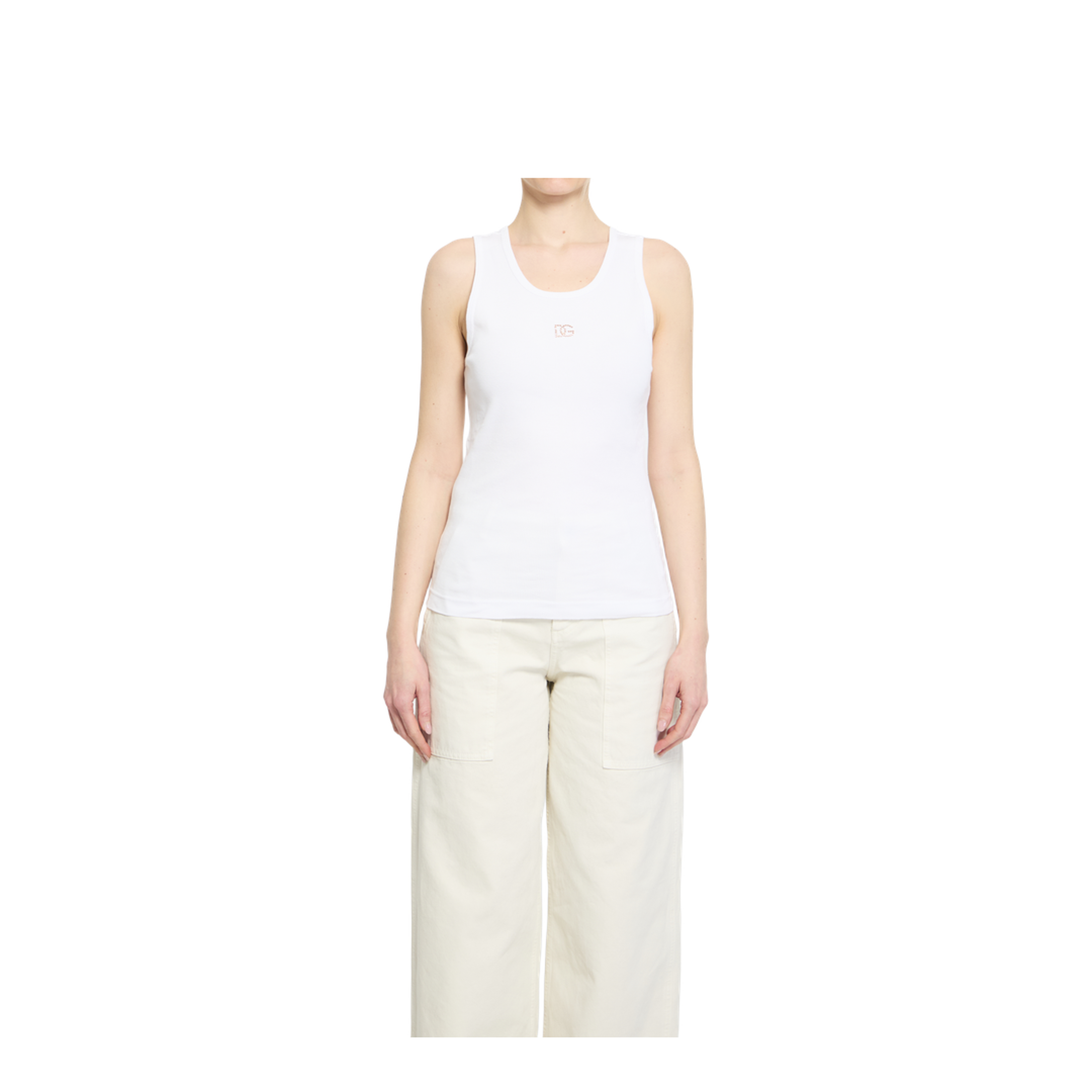 Ribbed Tank Top - Image 1