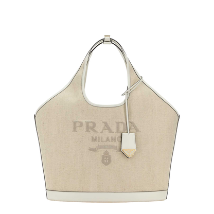 Sand Canvas Shopping Bag - Image 1