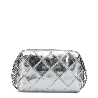 Fleming Metallic Leather Crossbody - Metallic Gold - Image 1