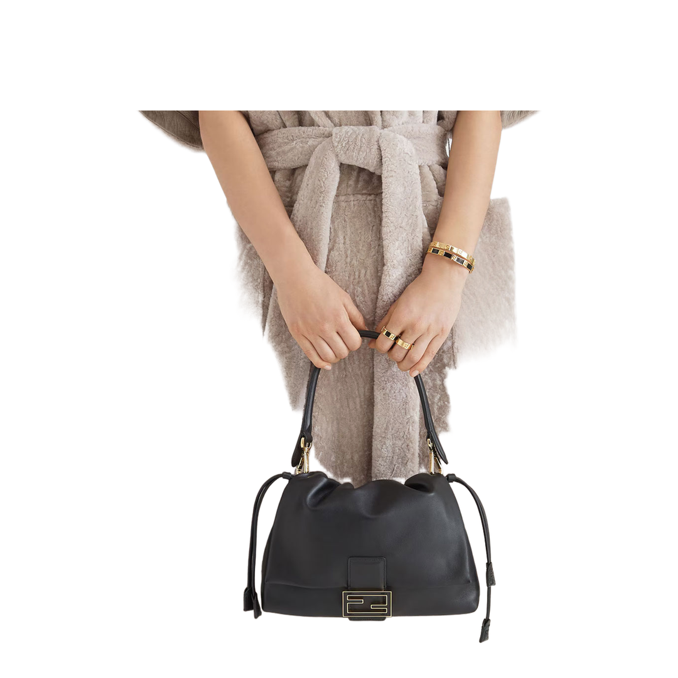 Mamma Baguette Medium Nappa Leather Bag - Image 2