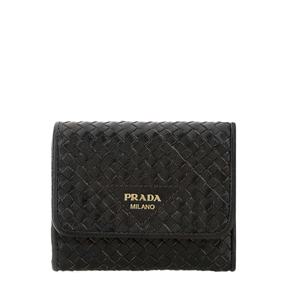 Black Leather Wallet - Image 1