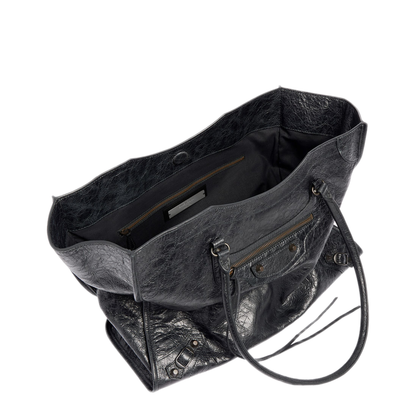 City Tote Bag Medium in Arena Lambskin - Image 5