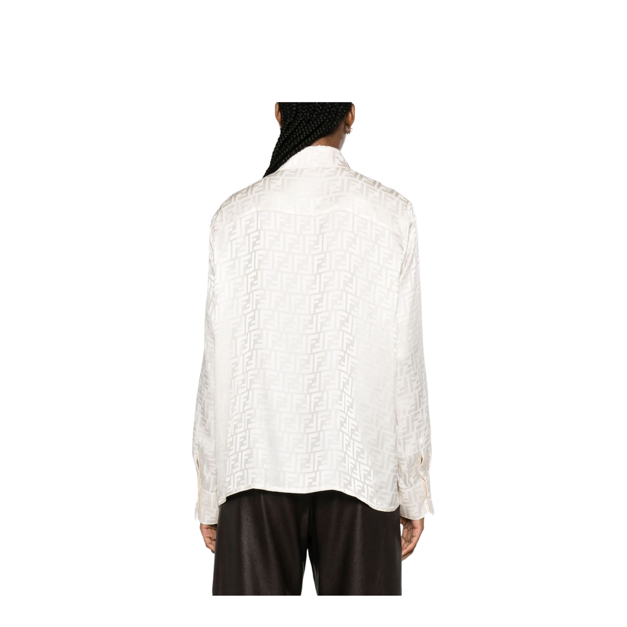 Shirt Silk White - Image 4