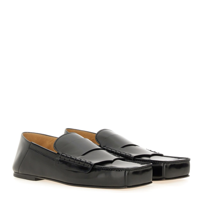Moccasin Carre - Black - Image 2
