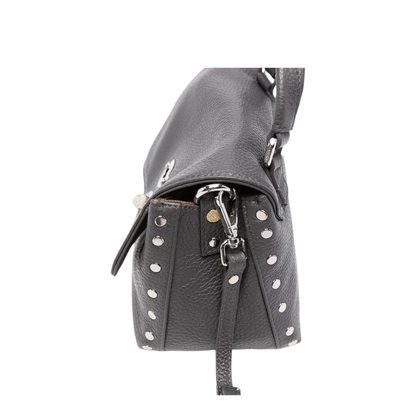 Bayswater Small Classic Grain Handbag - Black - Image 2