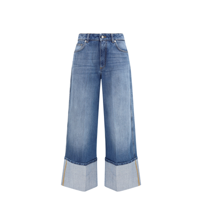 Dégradé turn-up Jeans - Image 1