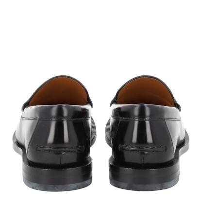 Black Loafer with Removable Detail - Image 4