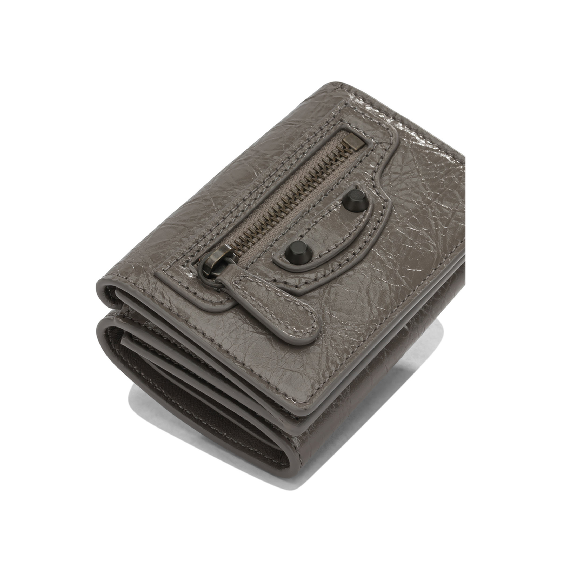 Le City Mini Wallet Arena Lambskin - Dark Noix - Image 4