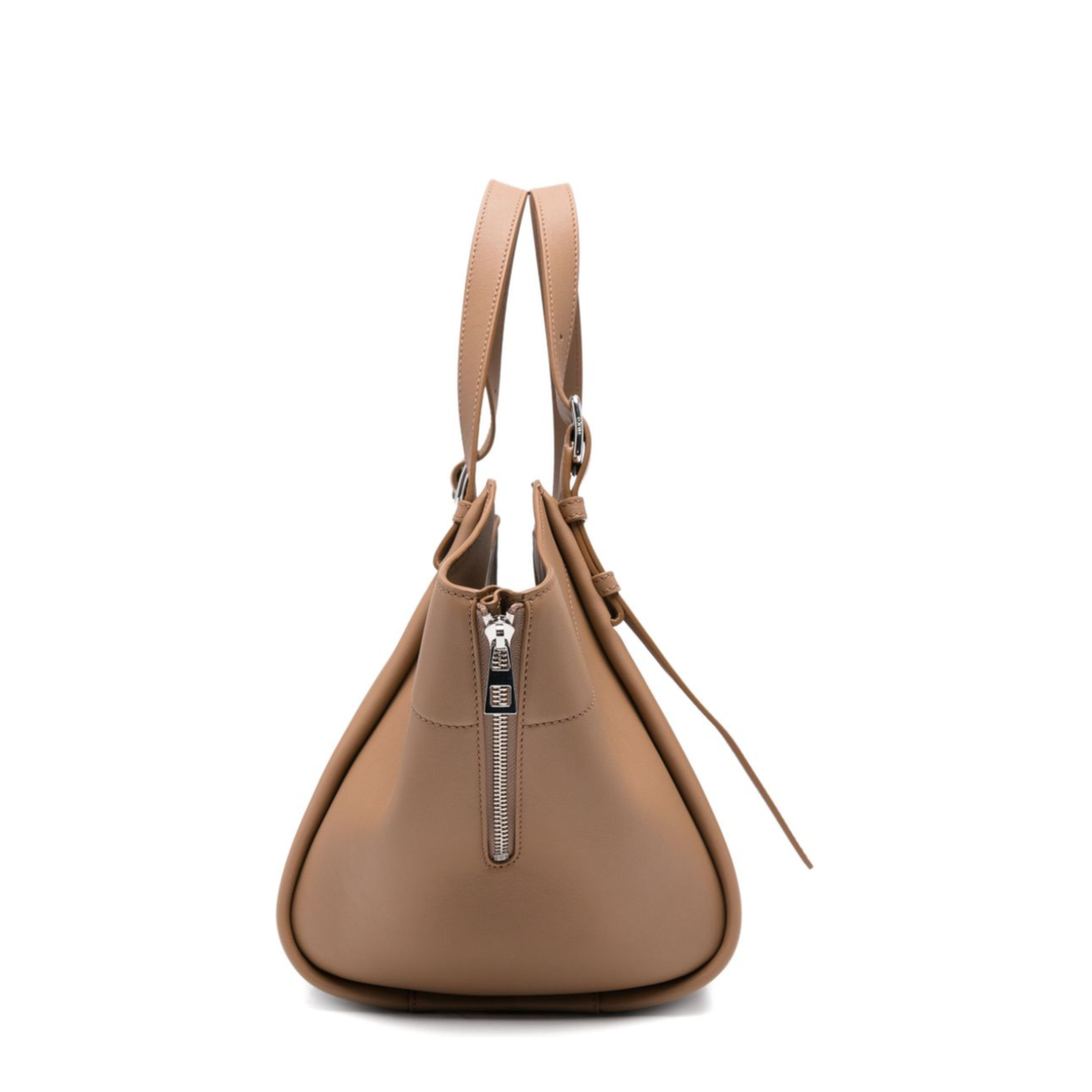 Hammock Flip Calfskin Shoulder Bag - Squirrel - Image 2