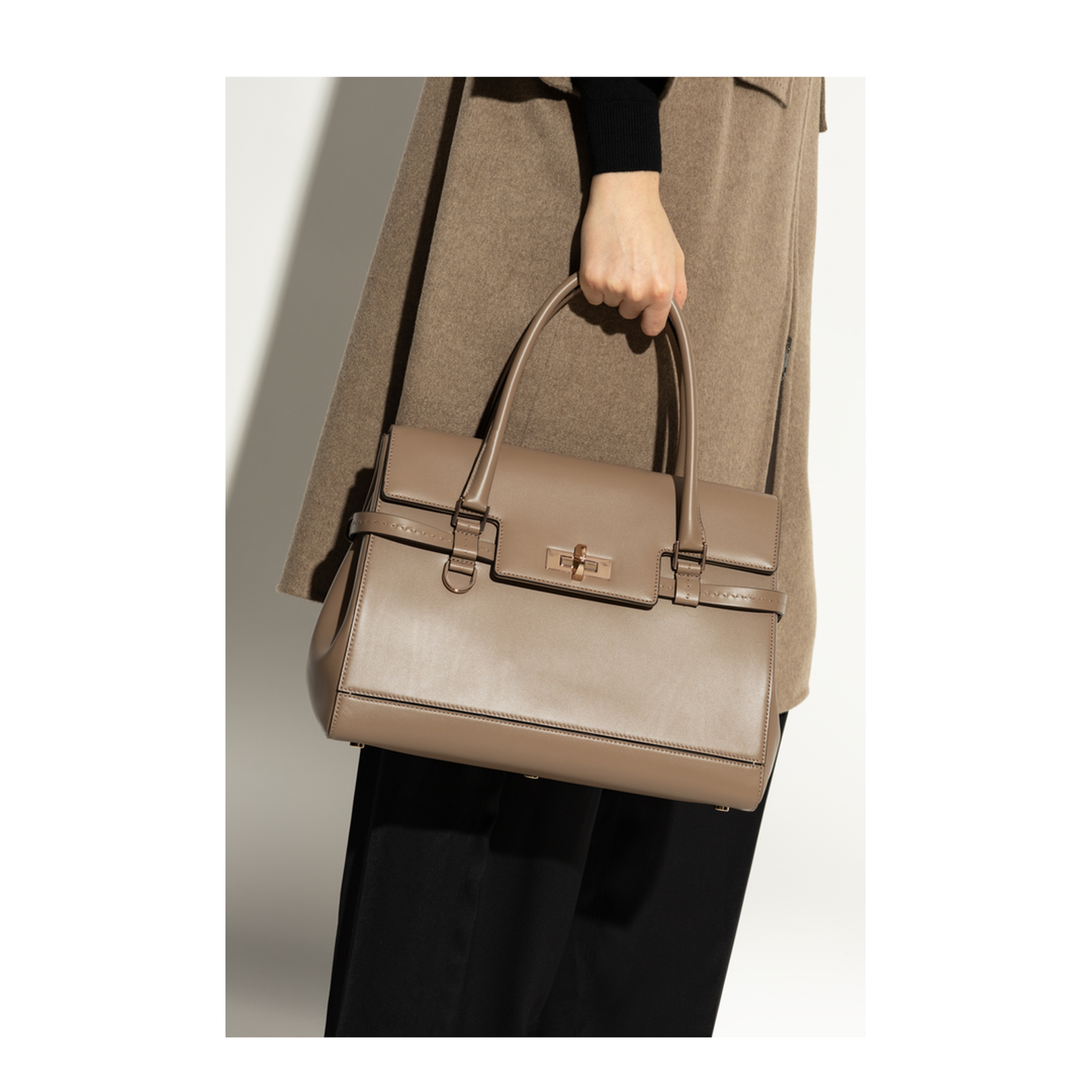 Margaux 25 Handbag Beige - Image 2