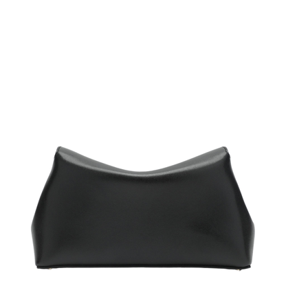 T-Lock Calfskin Clutch - Black - Image 2