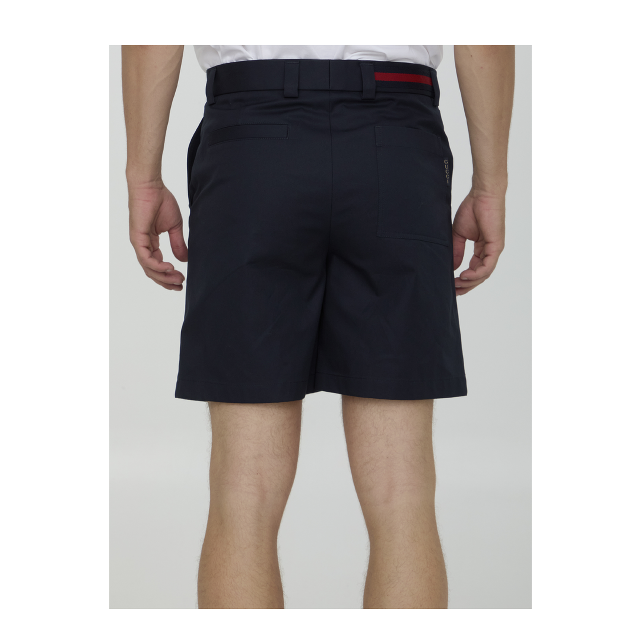 Double Cotton Twill Shorts - Image 4