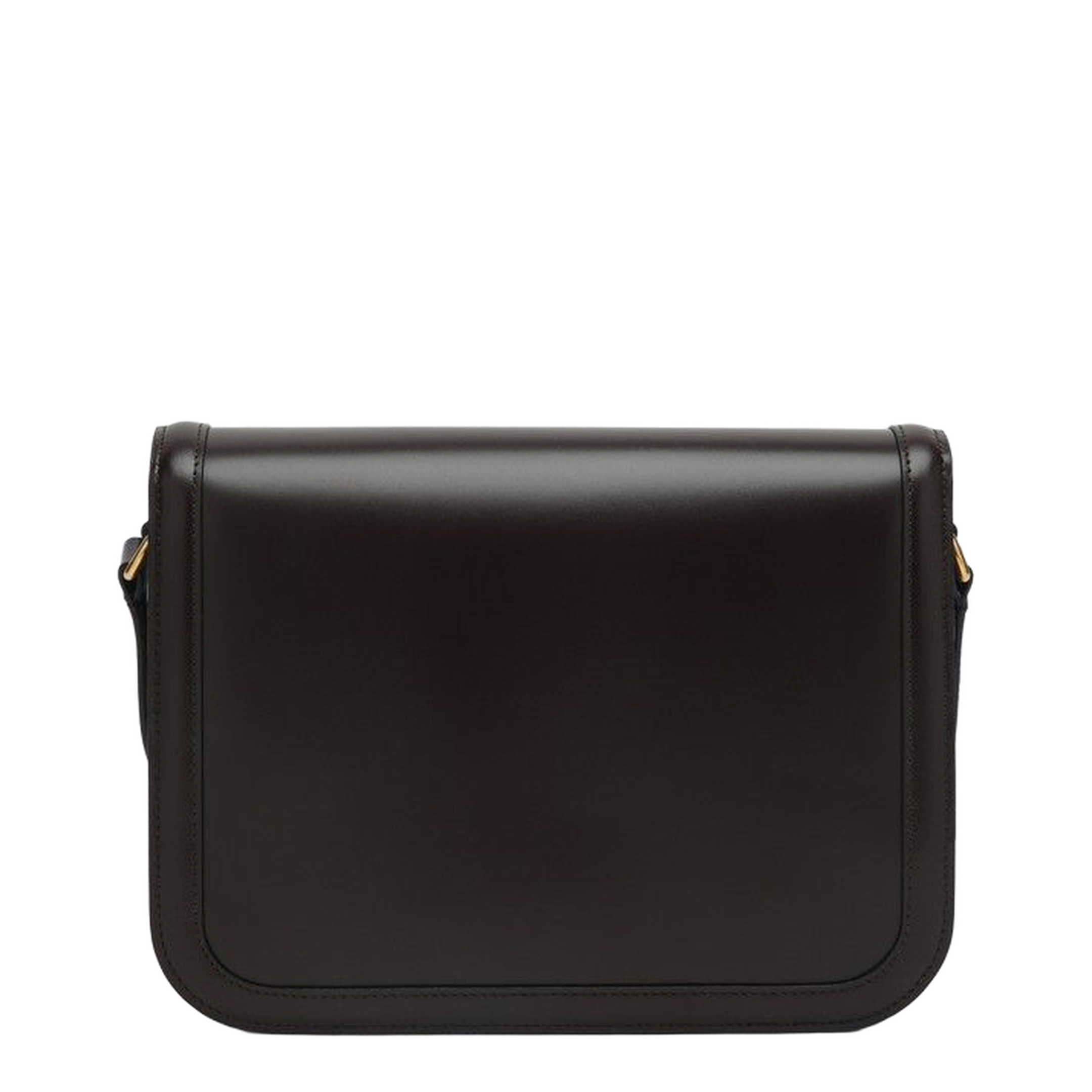 Dark Brown Leather 9to5 Shoulder Bag - Image 2