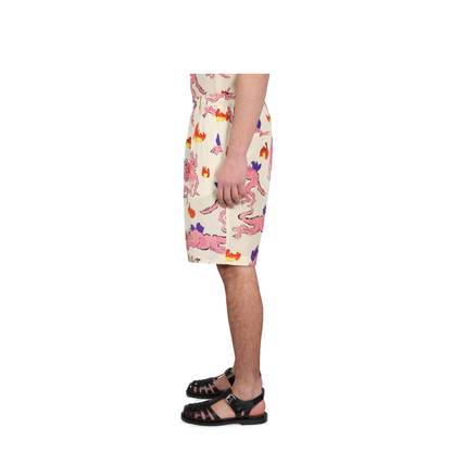 Bermuda Shorts with Print - Image 3
