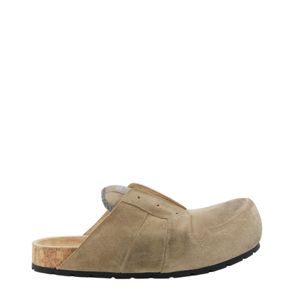 Dumbo Sabot in Distressed Suede Calfskin - Image 2