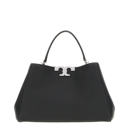 Eleanor Soft Satchel Black - Image 1