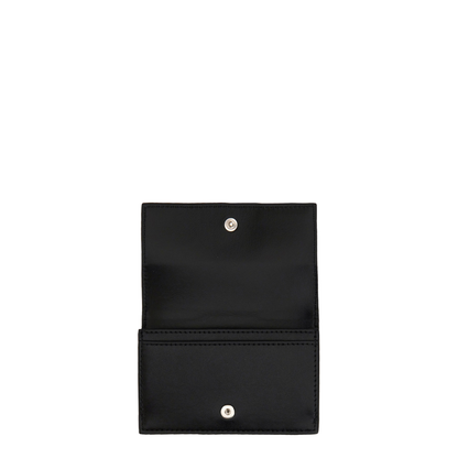 Black Leather Business Card Holder - Image 3