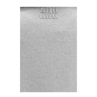 Sweatshirt With Oblique Zip Closure - Image 4