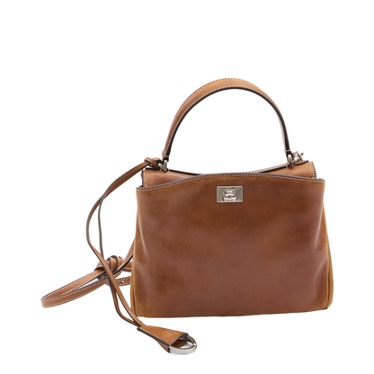 Rodeo Mini Lambskin  Handbag - Tan Cowboy - Image 1