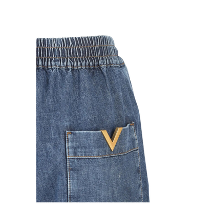 Tassel-Detail Wide-Leg Jeans - Image 3