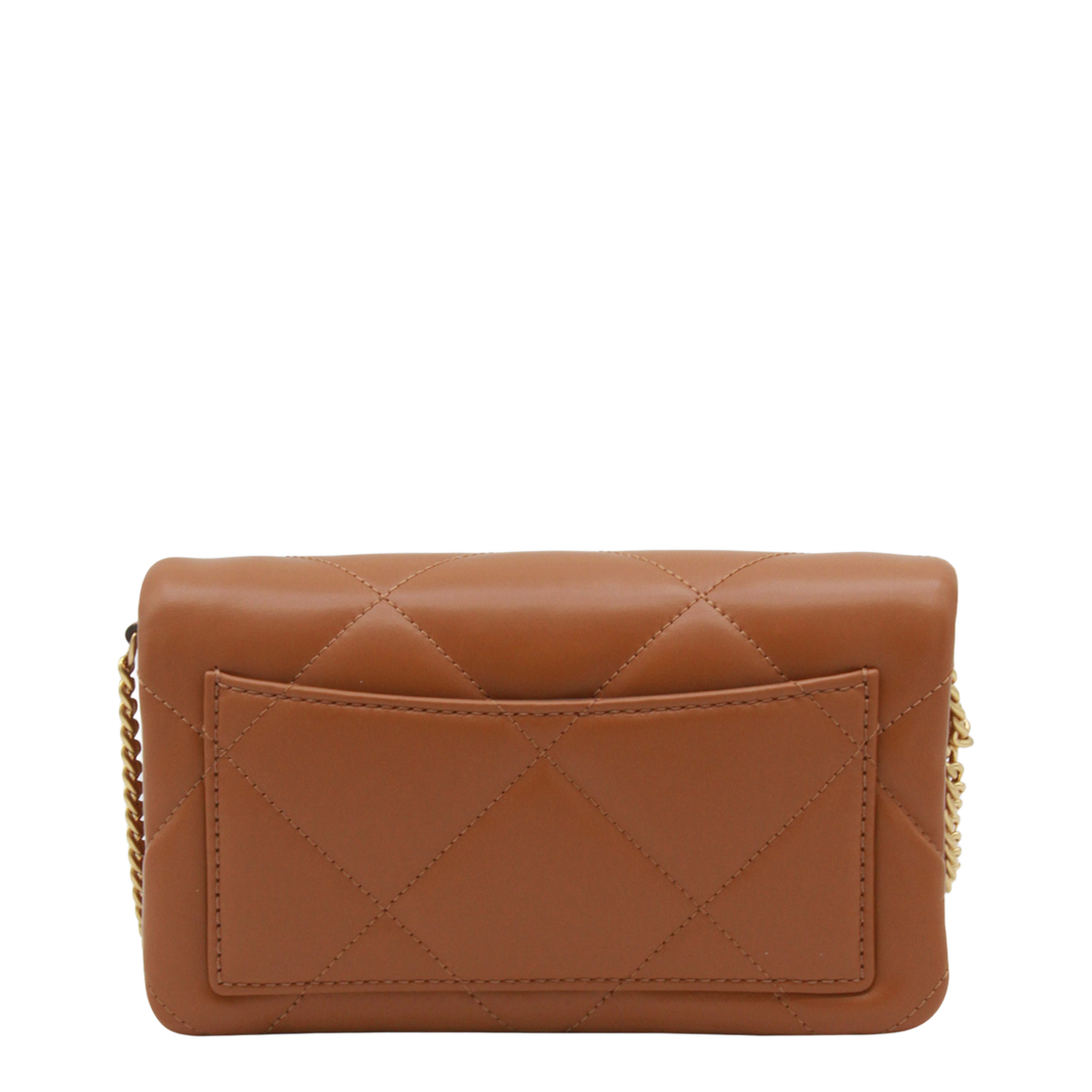 Classic Chestnut Leather Kira Crossbody Bag - Image 3