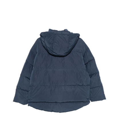 Coat with Zip Up Closure and Hooded Design - Image 2