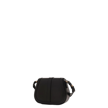 Versace La Greca Saddle Bag Leather Black - Image 2