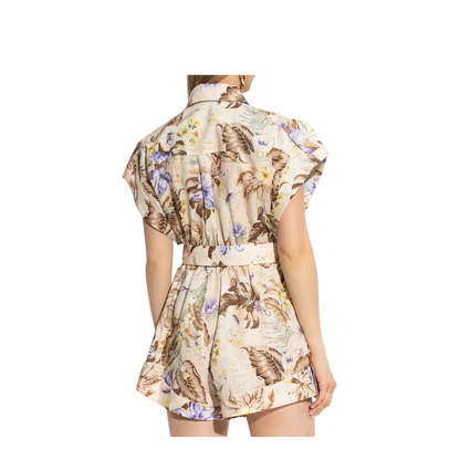 Floral Print Jumpsuit - Image 4