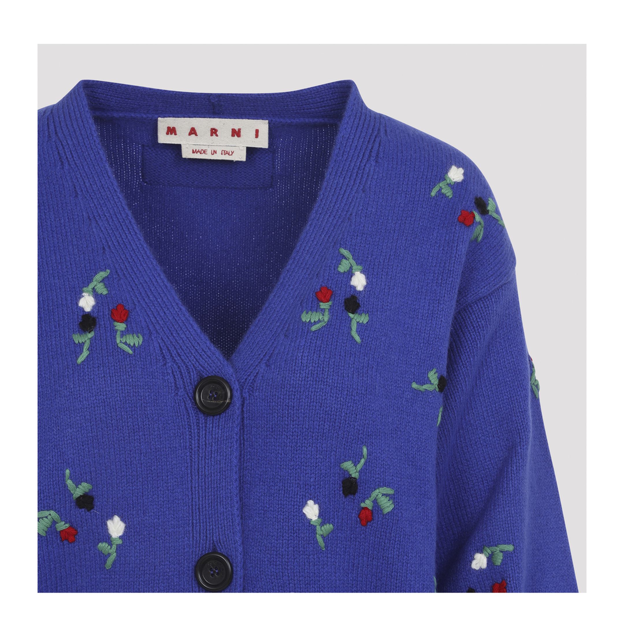 Embroidered Floral Cardigan - Image 6
