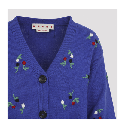 Embroidered Floral Cardigan - Image 6