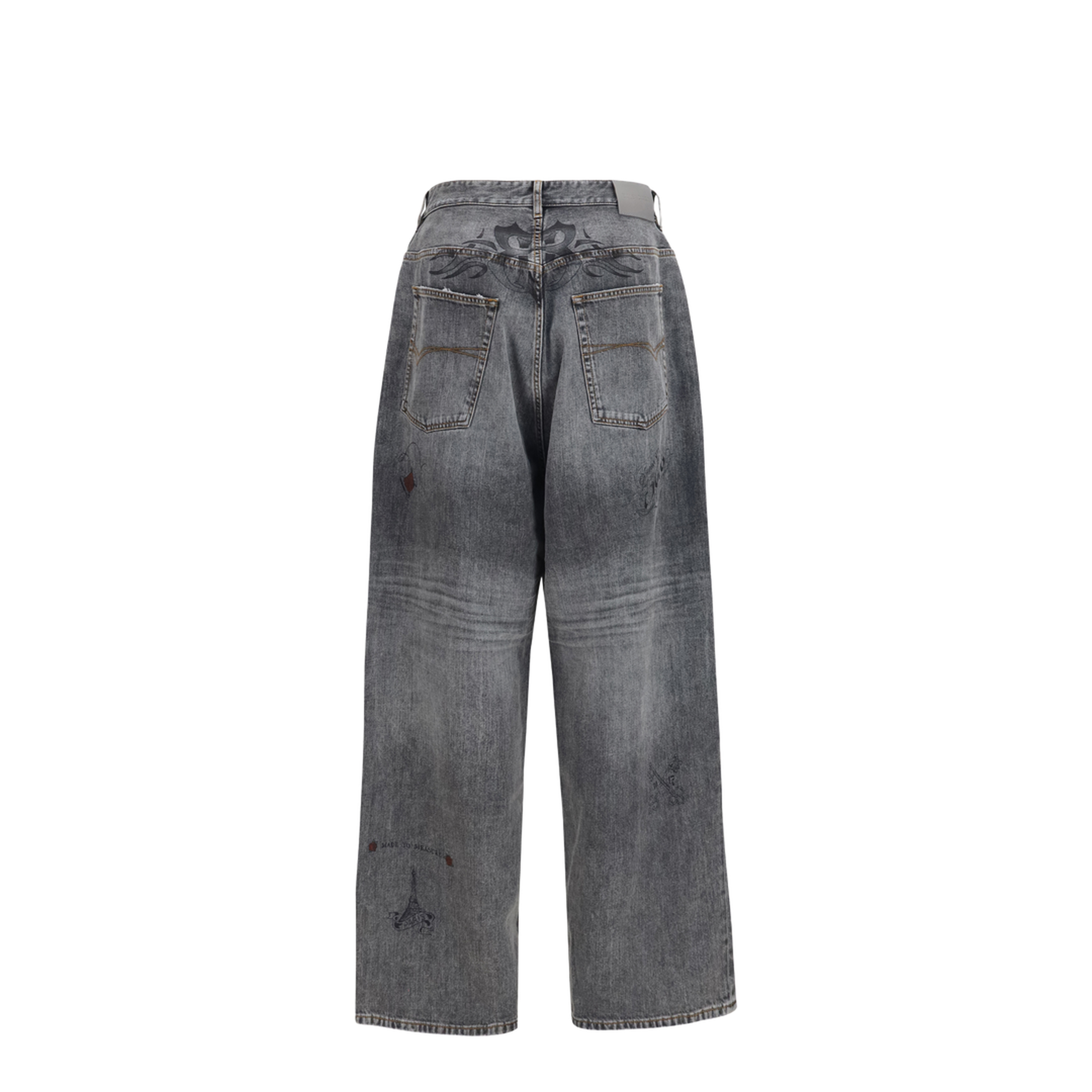 Tattoo Baggy Pants - Image 2
