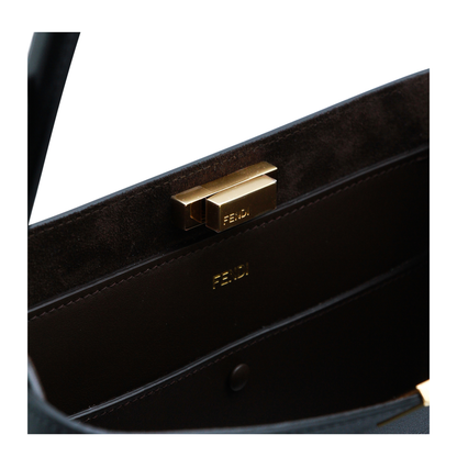 Way Medium Leather Shoulder Bag -  Black - Image 7