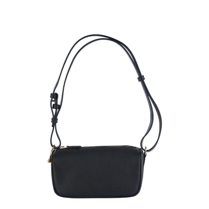 Half Horsebit Mini Bag in Black Leather - Image 1