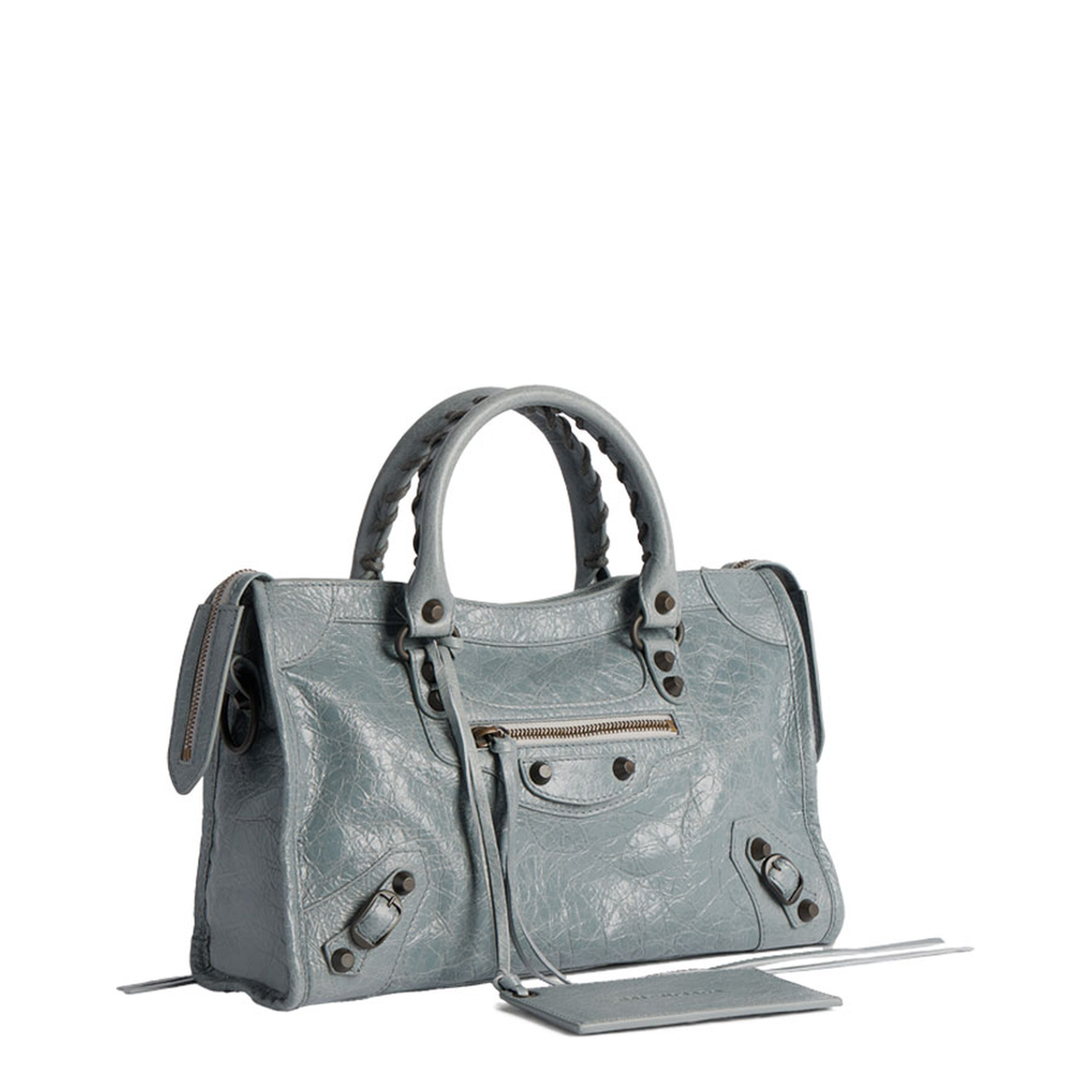 Le City Small Arena Lambskin Crossbody - Black - Image 8