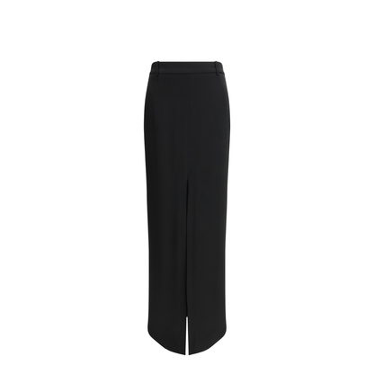 Tailored Crepe Envers Satin Skirt - Image 1