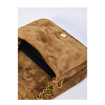 Jamie 4.3 Mini Suede Crossbody - Light Brown - Image 4
